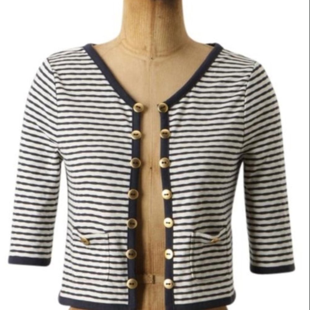 Pilcro & the Letterpress Along the Wharf Cardi